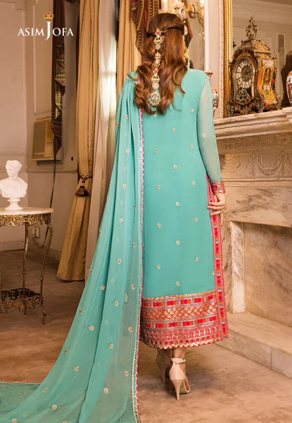 Maahru & Noorie Embroidered Eid Collection - Asim Jofa - Image 6